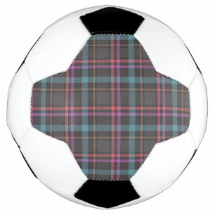 Classic Plaid Pattern Soccer Ball