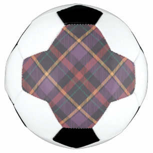 Classic Plaid Pattern Soccer Ball