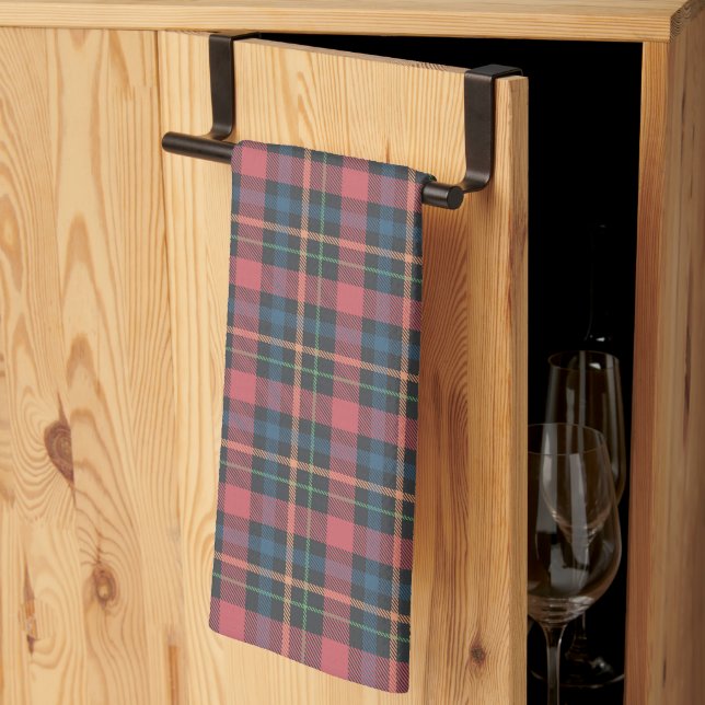 Classic Plaid Pattern Tea Towel (Thirds Fold)