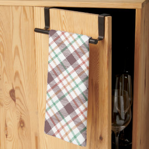 Classic Plaid Pattern Tea Towel