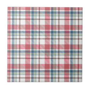 Classic Plaid Pattern Tile