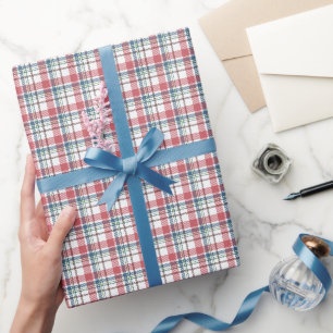 Classic Plaid Pattern Wrapping Paper