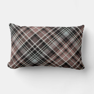 Classic Plaid Tartan Lumbar Cushion