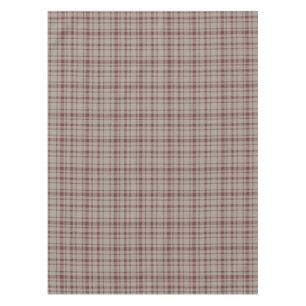 Classic Plaid Tartan Pattern-Brown & Taupe Tablecloth