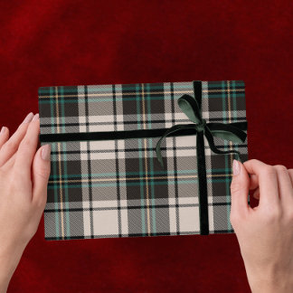 Classic Plaid Vintage Christmas  Wrapping Paper