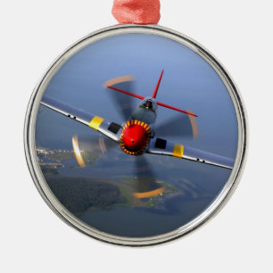 Classic Plane Metal Tree Decoration
