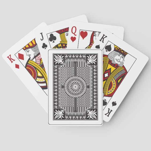 Classic Playing Cards Back Design (Back)
