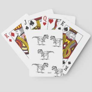 Classic Playing Cards : dinosaurs