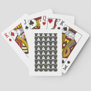 Classic Playing Cards In Black And White