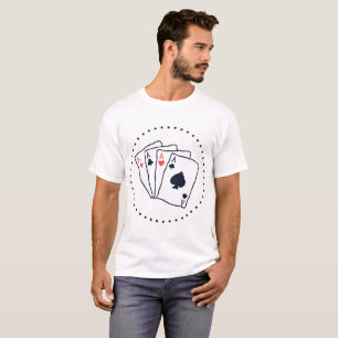 Classic Playing Cards Poker Aces T-Shirt