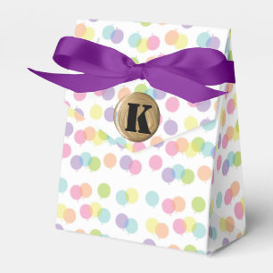 Classic Polka-Dot Monogram Favour Box