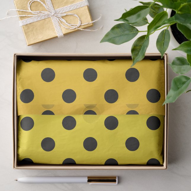 Classic Polka Dot Pattern Tissue Paper (Gift)