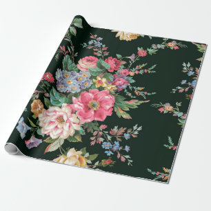 Classic Popular Flower Seamless pattern background Wrapping Paper