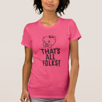 Classic Porky Pig "That's All Folks!"