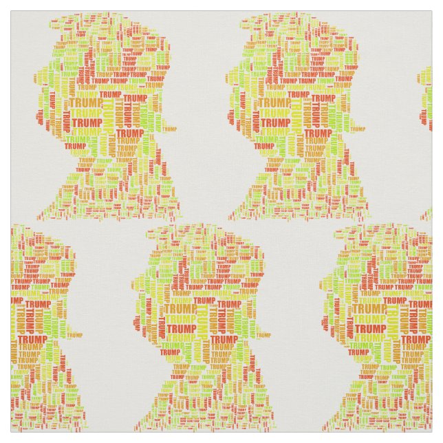 Classic President Donald Trump Fabric (Swatch)