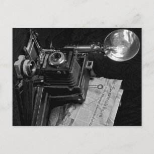 Classic Press Camera Postcard