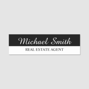 Classic Professional Personalised Name Tag