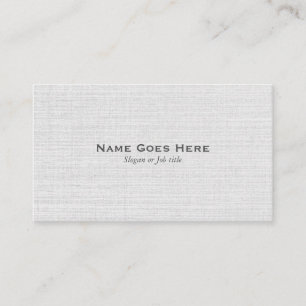 Classic Professional Simple Grey Business Cards