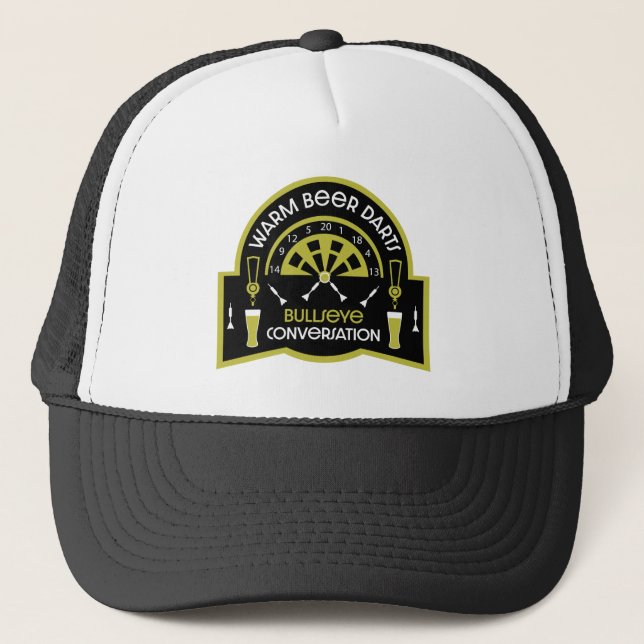 Classic Pub Darts Trucker Hat (Front)