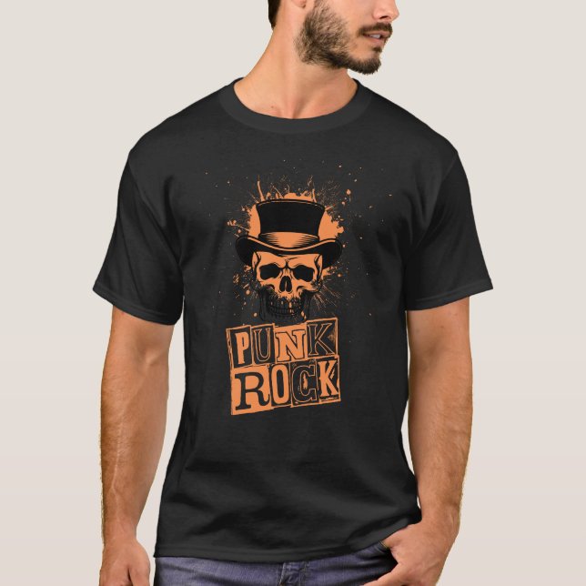 Classic Punk Rock T-Shirt (Front)