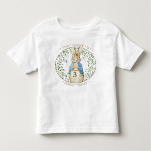 Classic Rabbit Birthday Toddler T-Shirt