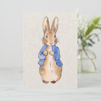 Classic Rabbit in a blue jacket