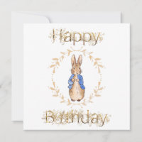 Classic Rabbit in blue jacket