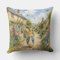 Classic Rabbit in English Country Town