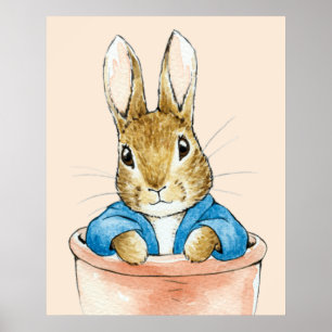 Classic rabbit poster