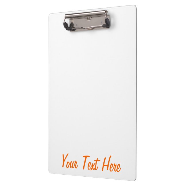 Classic Racing Flames Fire on Navy Blue Clipboard (Left)