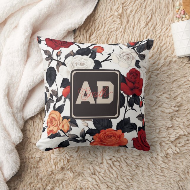 Classic Radiant Rose Family Pillow (Blanket)