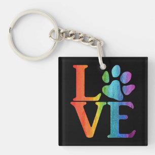 Classic Rainbow Key Ring