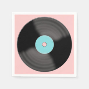 Classic Record Napkins