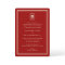 Classic Rectangle Double Happiness Chinese Wedding