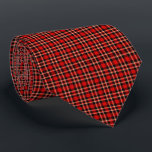 Classic Red & Black Tartan Plaid Neck Tie<br><div class="desc">Instantly upgrade your look! Our classic red and black tartan plaid necktie is the simplest way to add sophisticated flair. Its distinctive pattern ensures you'll always be in style,  whether for formal events or adding pop to everyday wear.</div>