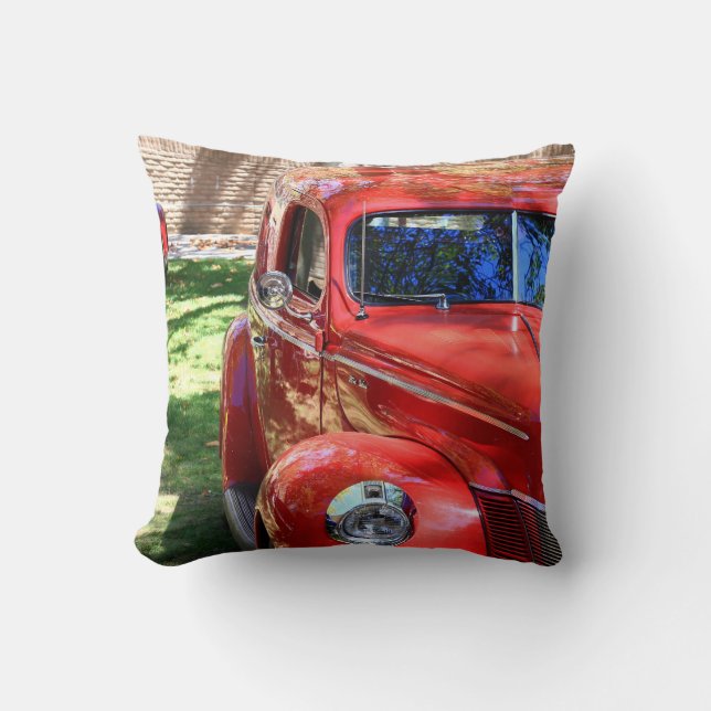 Classic Red cars Cushion (Front)
