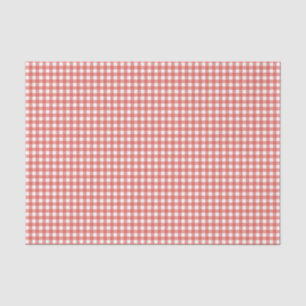 Classic Red Gingham Christmas Tissue Paper