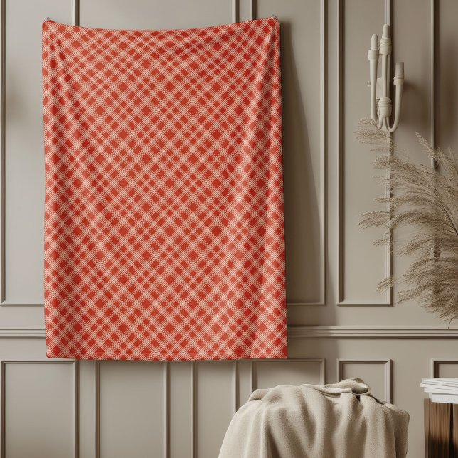 Classic Red Green Christmas Blanket Tartan Style (Classic Red Green Christmas Blanket Tartan Style)