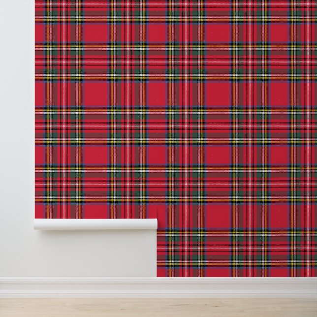 Classic Red Plaid  Wallpaper (Application)