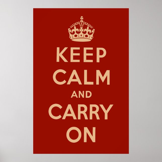 Classic Red Poster (Front)