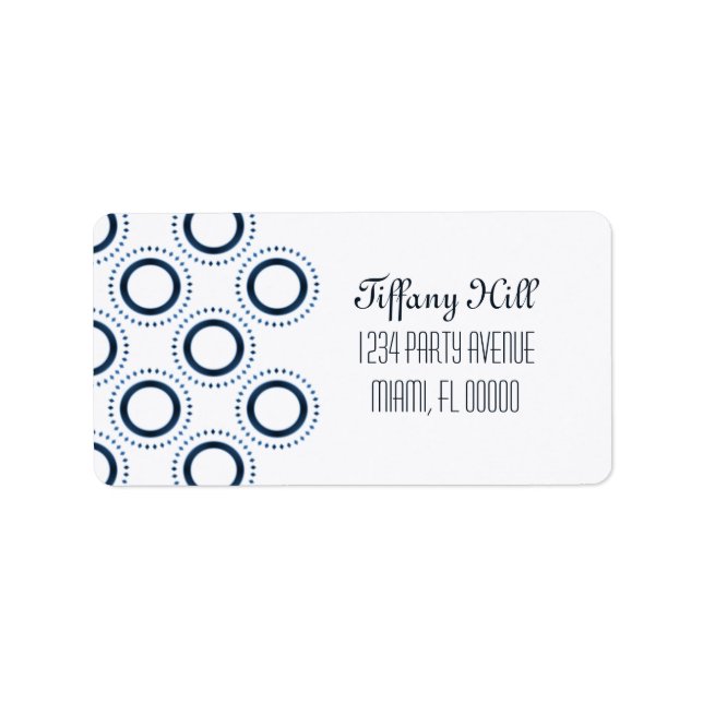 Classic Refinement Address Labels (Front)