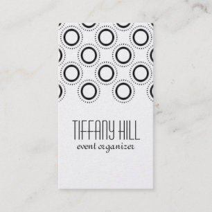 Classic Refinement Business Card, Charcoal Card