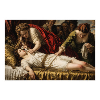 Classic Renaissance Style Oil Painting The Virgin Photo Print