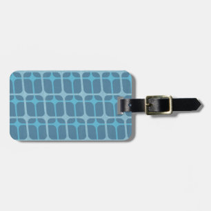 Classic Retro Airline Pattern Luggage Tag