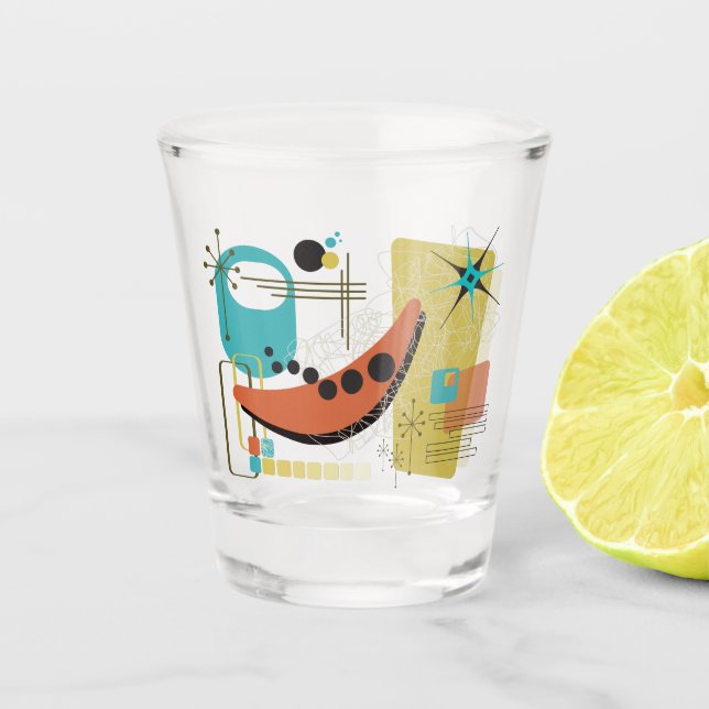 Classic Retro Redux Shot Glass (Front)