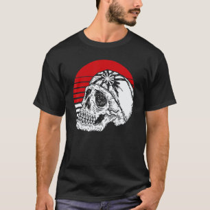 Classic Retro Skull Karate T-Shirt