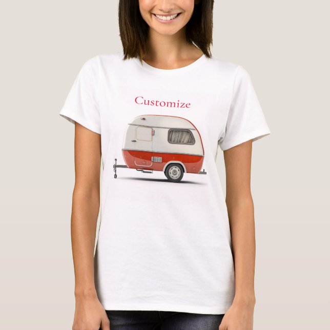 Classic Retro Teardrop Camper Thunder_Cove T-Shirt (Front)