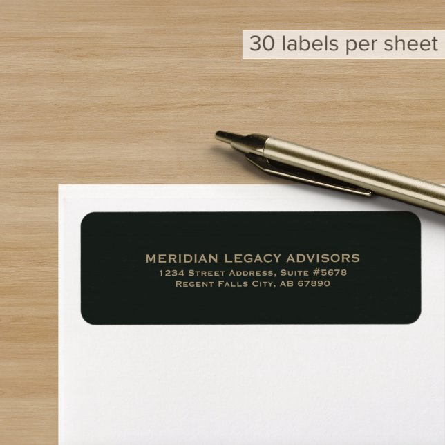 Classic Return Address Label (Creator Uploaded)