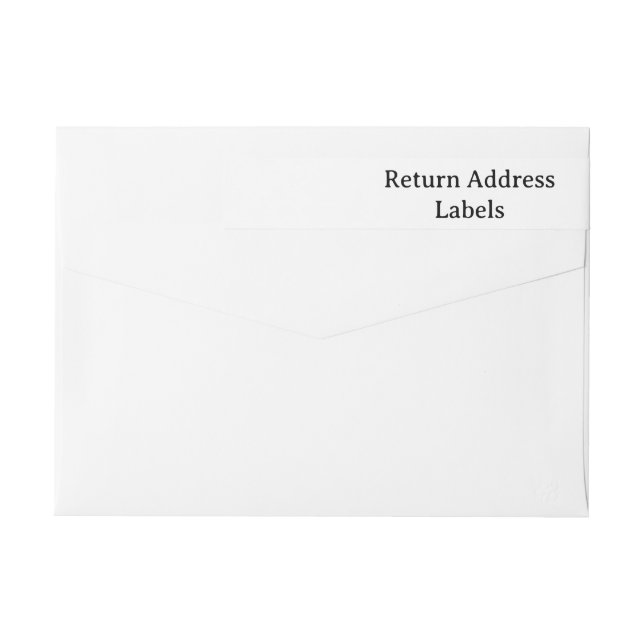 Classic Return Address Labels (Back)