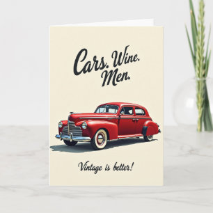 Classic Ride Birthday Card